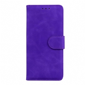 Leren Hoesje voor Xiaomi 11T / 11T Pro Monochroom Leereffect