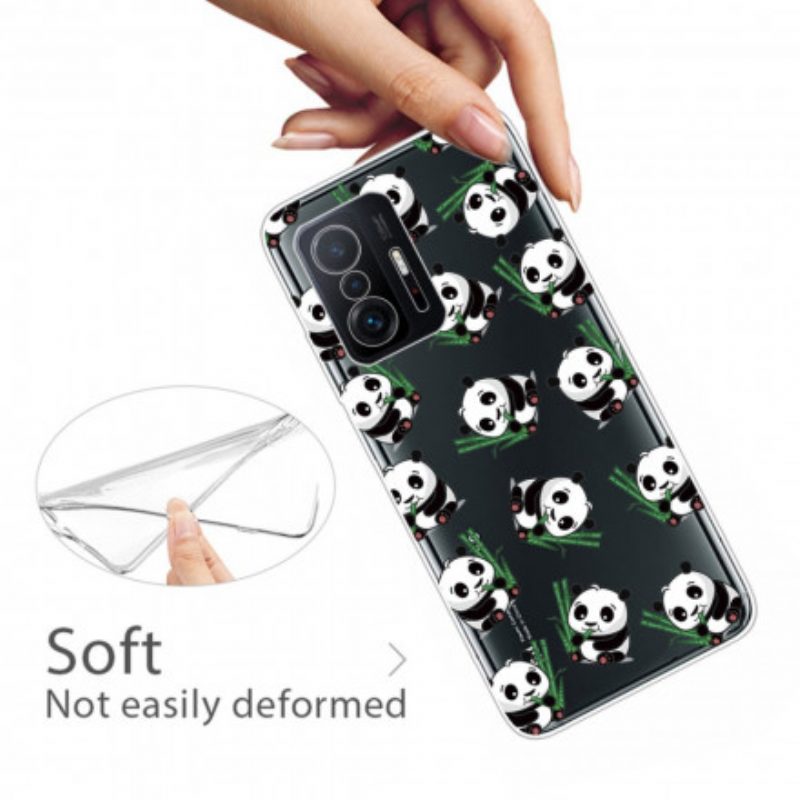 Telefoonhoesje voor Xiaomi 11T / 11T Pro Kleine Panda's