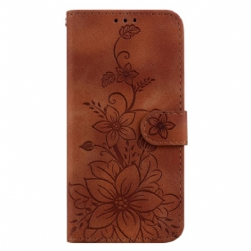 Folio-hoesje Xiaomi 14 Telefoonhoesje Bloemmotief