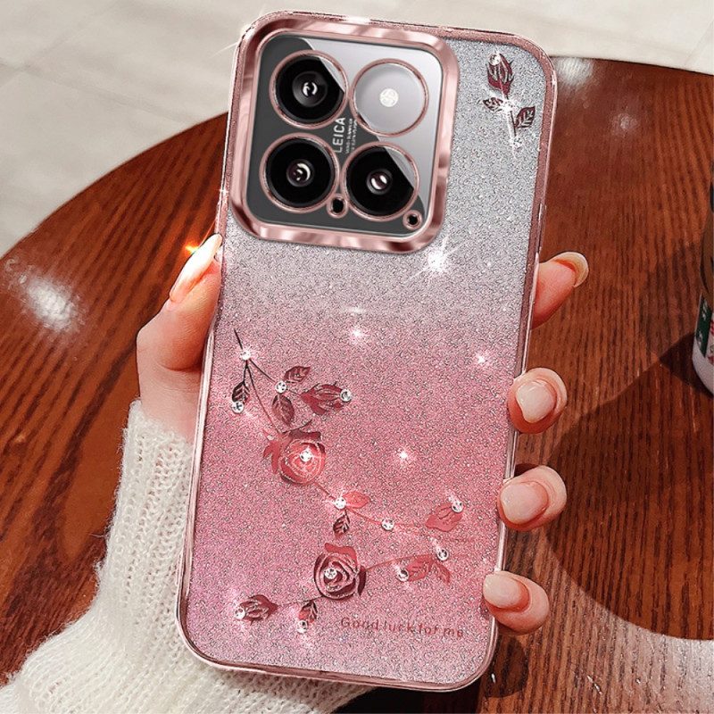 Hoesje Voor Xiaomi 14 Kadem-glitterpatroon