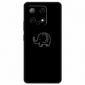 Hoesje Voor Xiaomi 14 Kleine Olifant