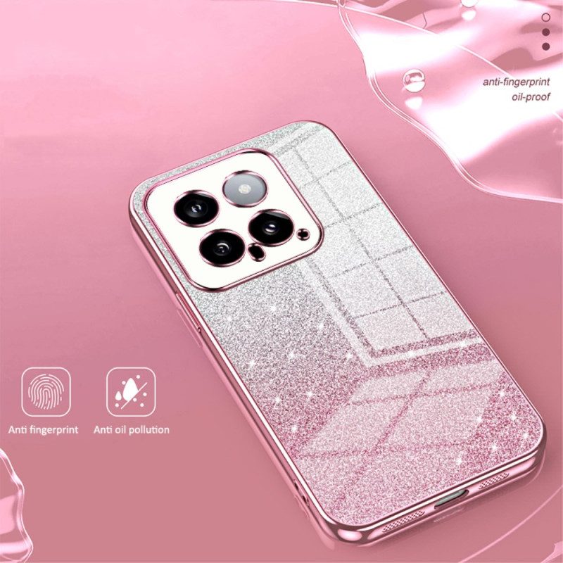 Hoesje Xiaomi 14 Verloopglitter