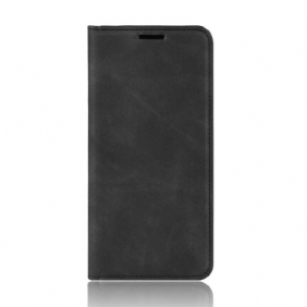 Bescherming Hoesje voor Samsung Galaxy Note 10 Lite Folio-hoesje Chique Leereffect