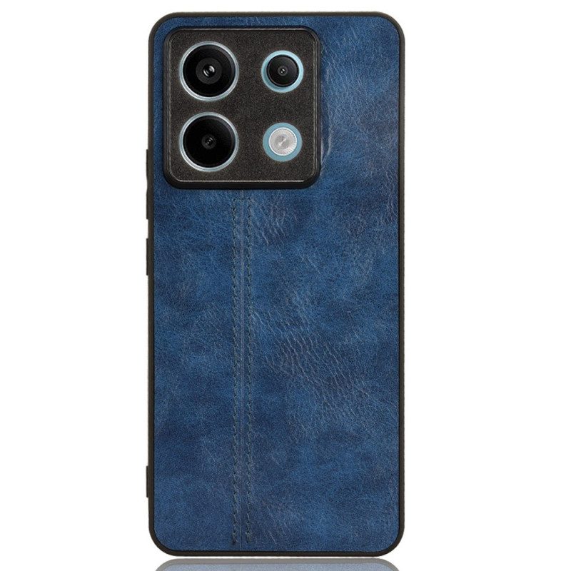 Case Hoesje Xiaomi Redmi Note 13 Pro 5g Telefoonhoesje Kunstleer Stiksels