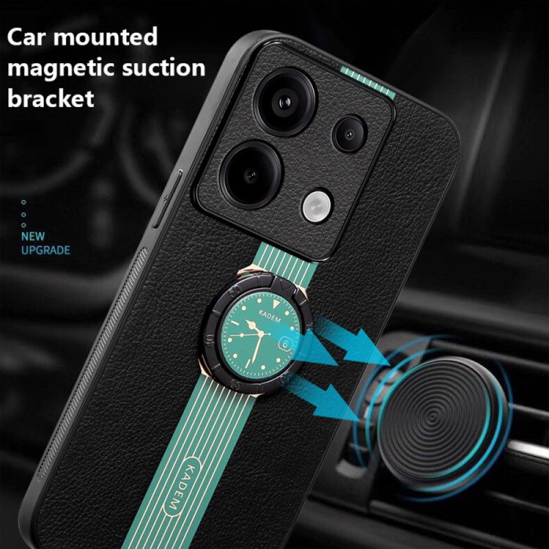 Cover Hoesje Xiaomi Redmi Note 13 Pro 5g Telefoonhoesje Designhorloge Met Ringsteun Kadem