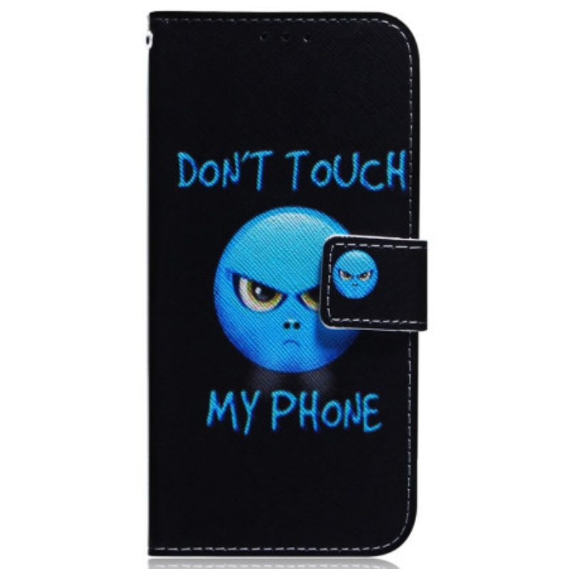 Flip Case Leren Xiaomi Redmi Note 13 Pro 5g Telefoon-emoji