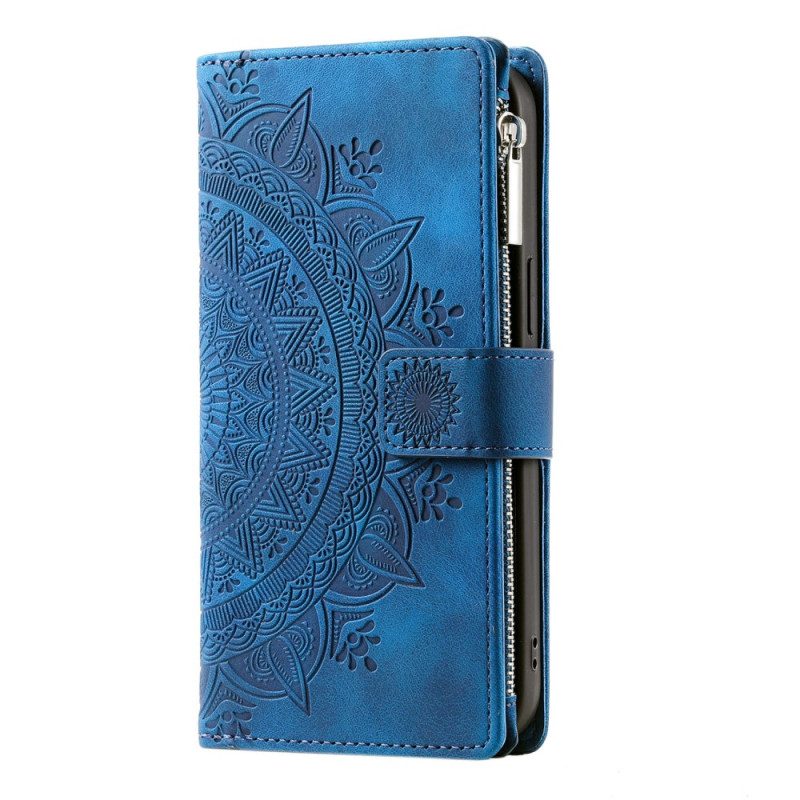 Folio-hoesje Xiaomi Redmi Note 13 Pro 5g Telefoonhoesje Portemonnee Met Mandala-band