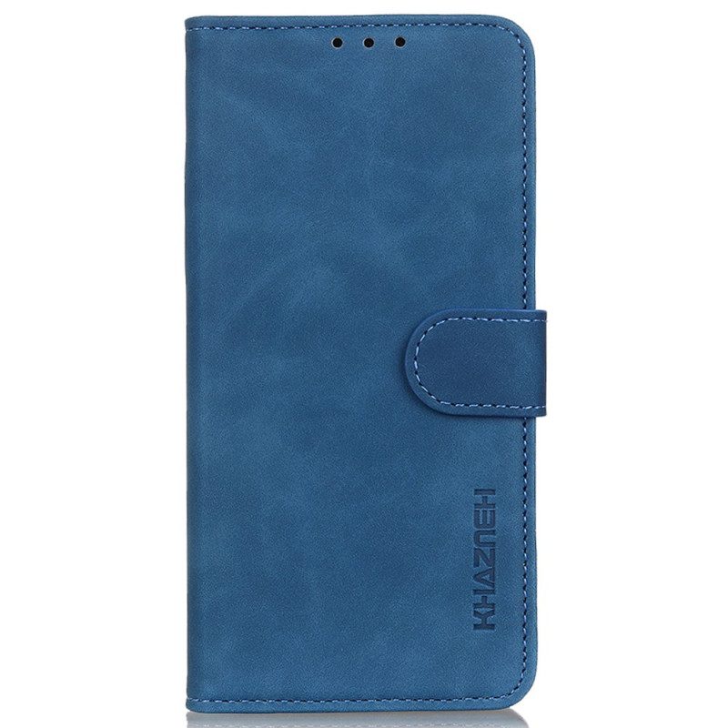 Folio-hoesje Xiaomi Redmi Note 13 Pro 5g Telefoonhoesje Retro Kunstleer Khazneh