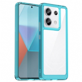 Hoesje Xiaomi Redmi Note 13 Pro 5g Hybride Gekleurde Randen