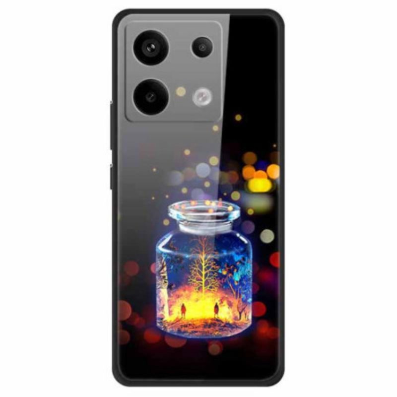 Hoesje Xiaomi Redmi Note 13 Pro 5g Wensfles Van Gehard Glas