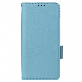 Leren Hoesje Voor Xiaomi Redmi Note 13 Pro 5g Klassiek Met Riem