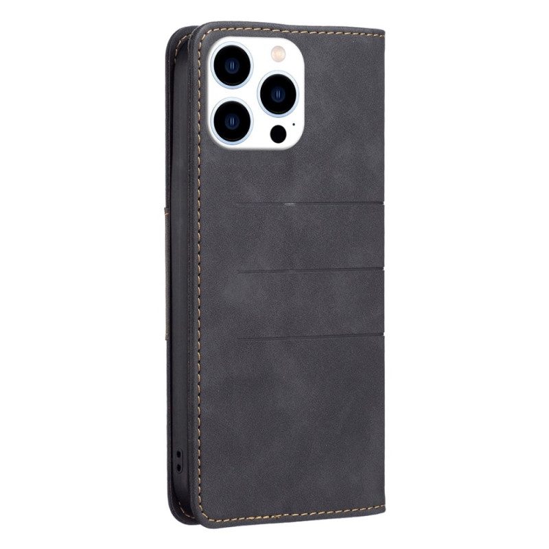 Bescherming Hoesje voor iPhone 14 Pro Folio-hoesje Binfen-kleur