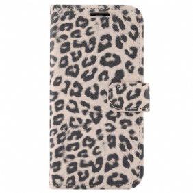 Folio-hoesje voor iPhone 14 Pro Luipaard