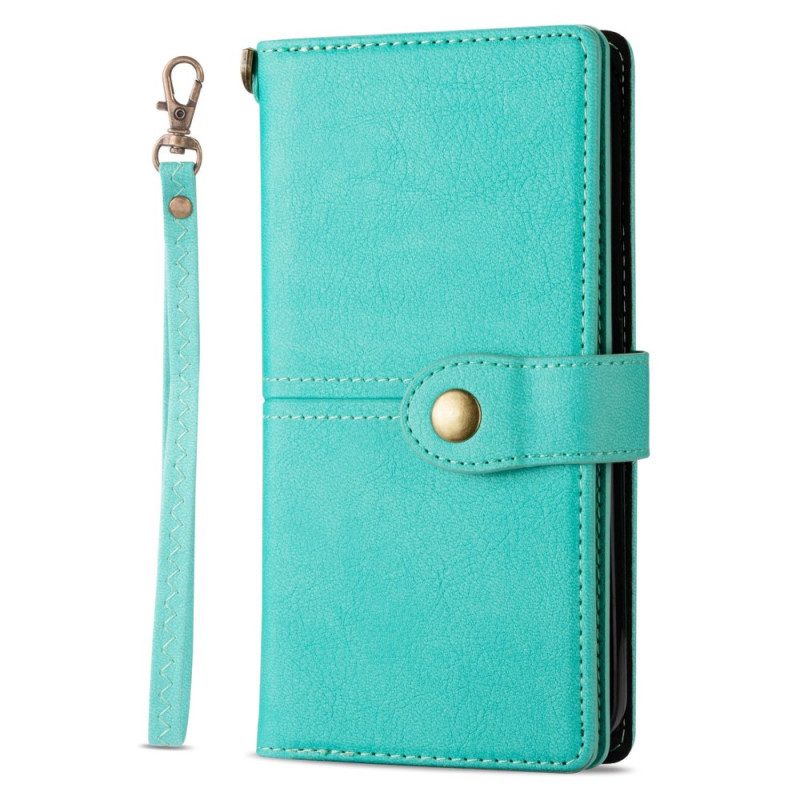 Folio-hoesje voor iPhone 14 Pro Vintage Multifunctioneel