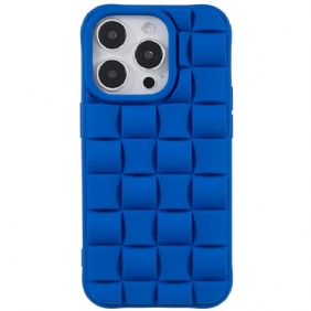 Hoesje voor iPhone 14 Pro Gewatteerde Stijl