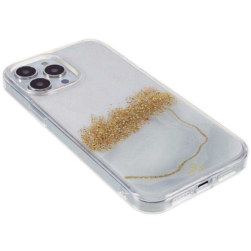 Hoesje voor iPhone 14 Pro Glitter Kunst