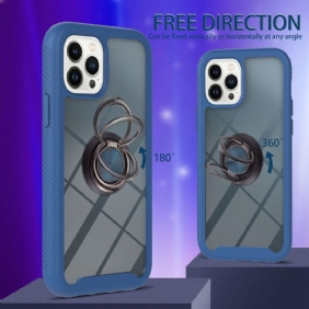 Hoesje voor iPhone 14 Pro Hybride Ringbeugel