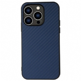 Hoesje voor iPhone 14 Pro Premium Koolstofvezel