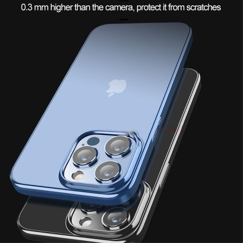 Hoesje voor iPhone 14 Pro Transparant X-niveau