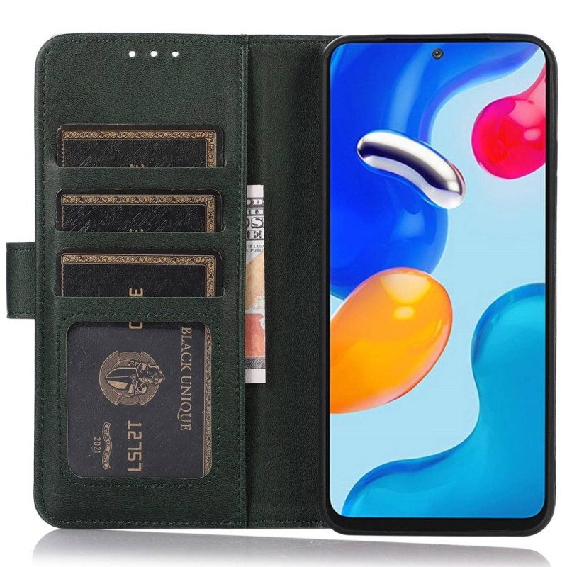 Leren Hoesje voor iPhone 14 Pro Mat Kunstleer