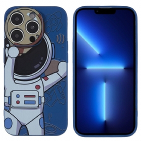 Telefoonhoesje voor iPhone 14 Pro Astronaut