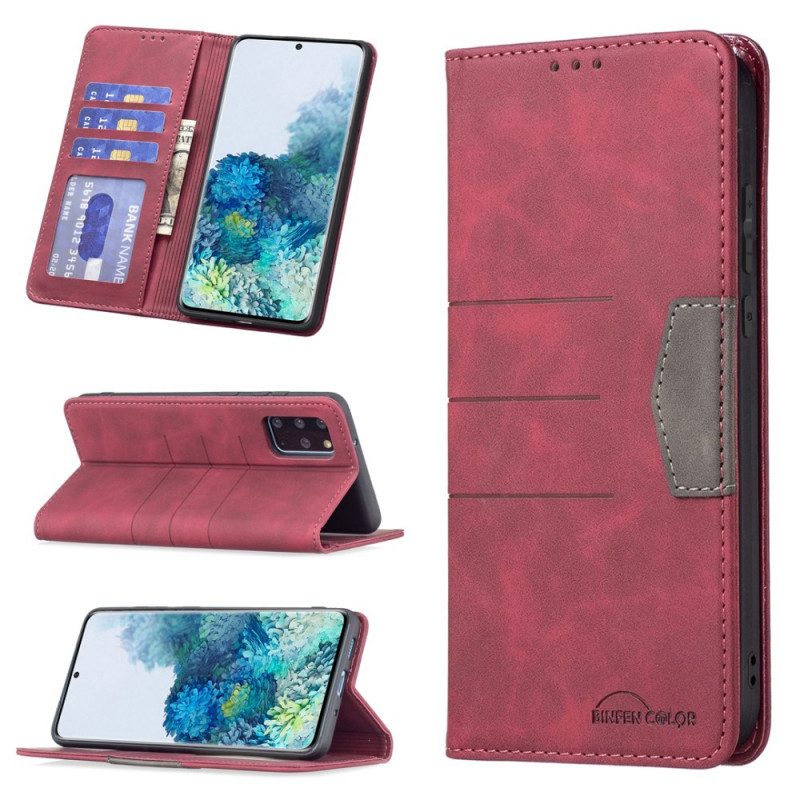 Bescherming Hoesje voor Samsung Galaxy S20 Plus / S20 Plus 5G Folio-hoesje Binfen-kleur