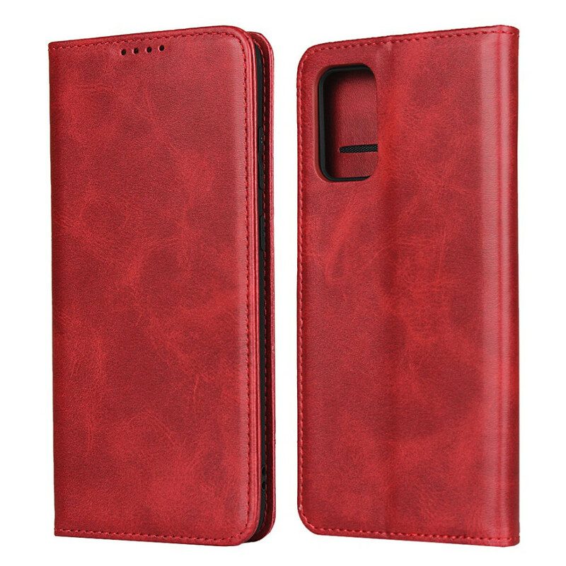 Bescherming Hoesje voor Samsung Galaxy S20 Plus / S20 Plus 5G Folio-hoesje Echt Leer