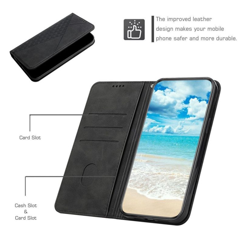 Bescherming Hoesje voor Samsung Galaxy S20 Plus / S20 Plus 5G Folio-hoesje Geo Leereffect