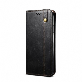 Bescherming Hoesje voor Samsung Galaxy S20 Plus / S20 Plus 5G Folio-hoesje Gewaxt Kunstleer