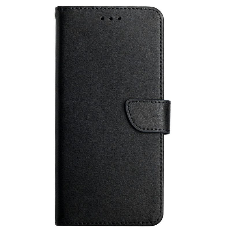 Folio-hoesje voor Samsung Galaxy S20 Plus / S20 Plus 5G Echt Nappaleer