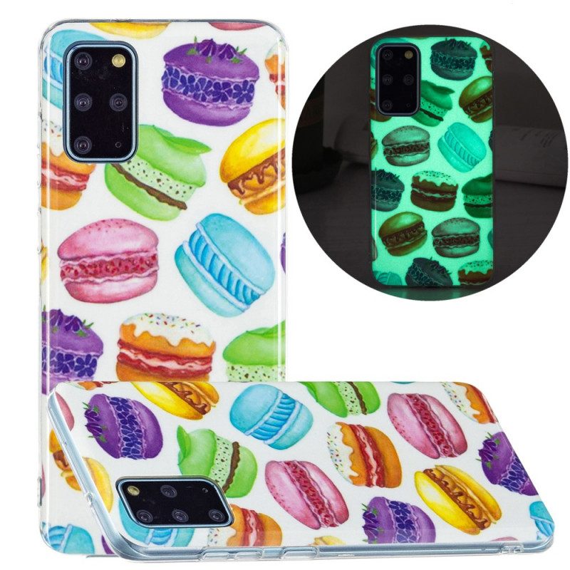 Hoesje voor Samsung Galaxy S20 Plus / S20 Plus 5G Fluorescerende Bitterkoekjes