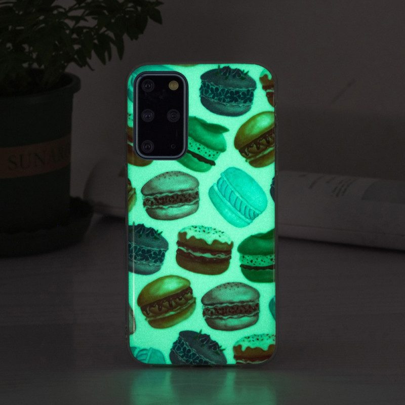 Hoesje voor Samsung Galaxy S20 Plus / S20 Plus 5G Fluorescerende Bitterkoekjes