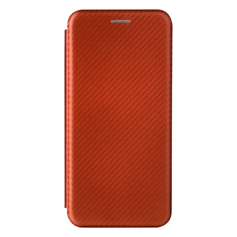 Bescherming Hoesje voor Oppo A74 4G Folio-hoesje Koolstofvezel