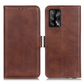 Folio-hoesje voor Oppo A74 4G Flip Case Dubbele Klep