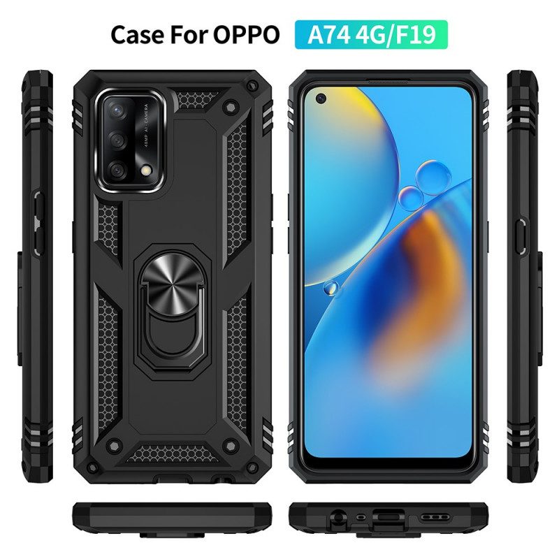 Hoesje voor Oppo A74 4G Premium Ring