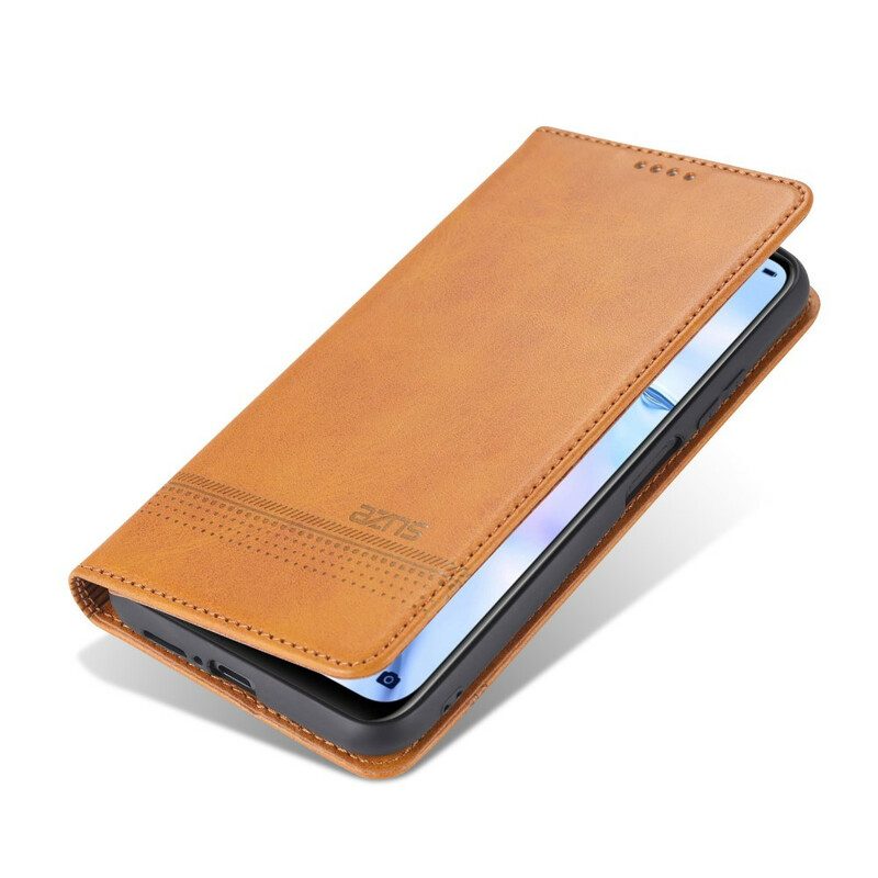 Bescherming Hoesje voor Xiaomi Mi 10T / 10T Pro Folio-hoesje Azns Leerstyling