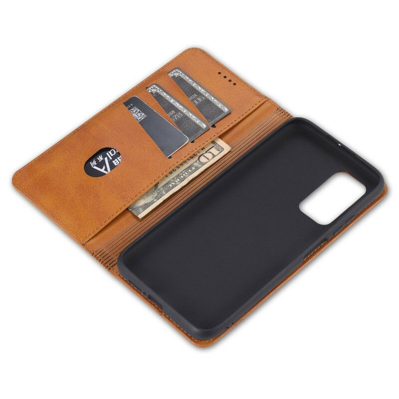 Bescherming Hoesje voor Xiaomi Mi 10T / 10T Pro Folio-hoesje Azns Leerstyling