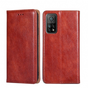 Bescherming Hoesje voor Xiaomi Mi 10T / 10T Pro Folio-hoesje Pure Kleur