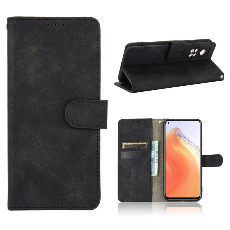 Flip Case voor Xiaomi Mi 10T / 10T Pro Aanraking Van De Huid