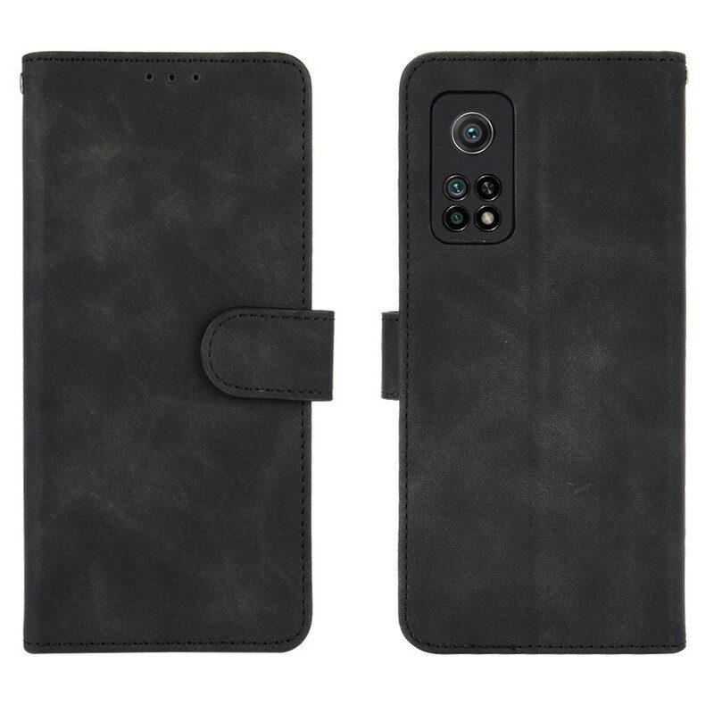 Flip Case voor Xiaomi Mi 10T / 10T Pro Aanraking Van De Huid