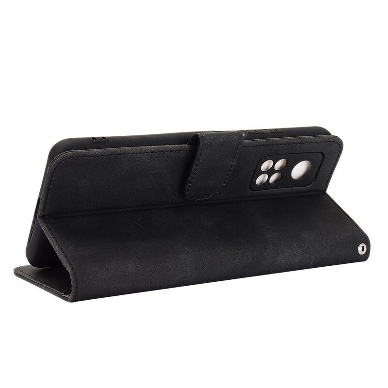 Flip Case voor Xiaomi Mi 10T / 10T Pro Aanraking Van De Huid