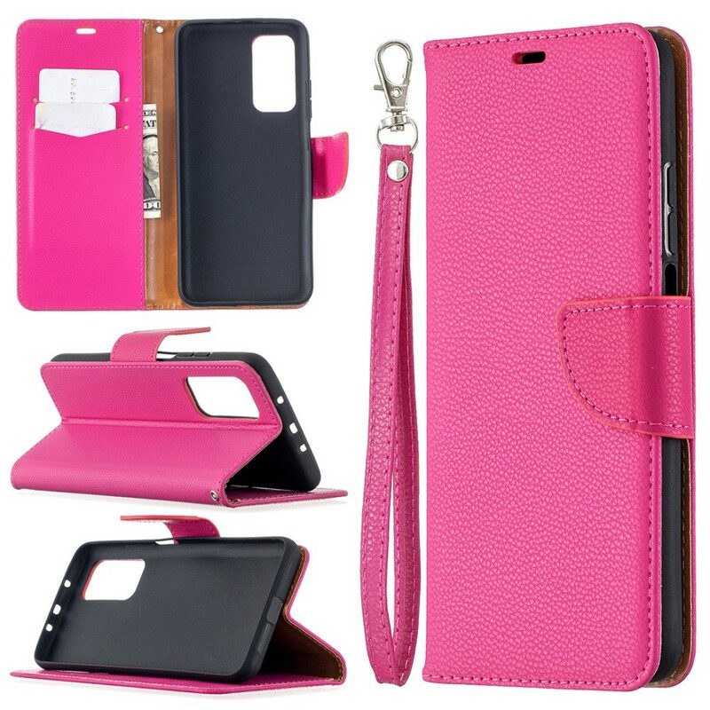 Flip Case voor Xiaomi Mi 10T / 10T Pro Folio-hoesje Lychee Rabat Schuin