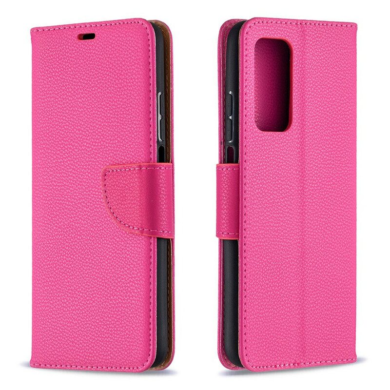 Flip Case voor Xiaomi Mi 10T / 10T Pro Folio-hoesje Lychee Rabat Schuin