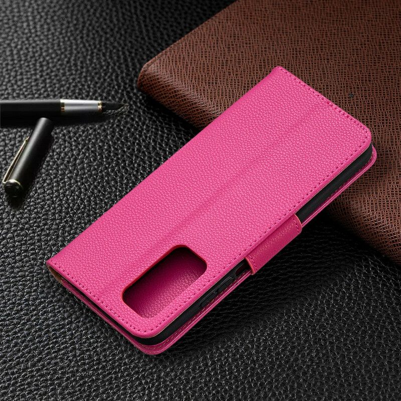 Flip Case voor Xiaomi Mi 10T / 10T Pro Folio-hoesje Lychee Rabat Schuin