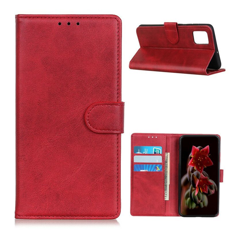 Flip Case voor Xiaomi Mi 10T / 10T Pro Retro Mat Leereffect