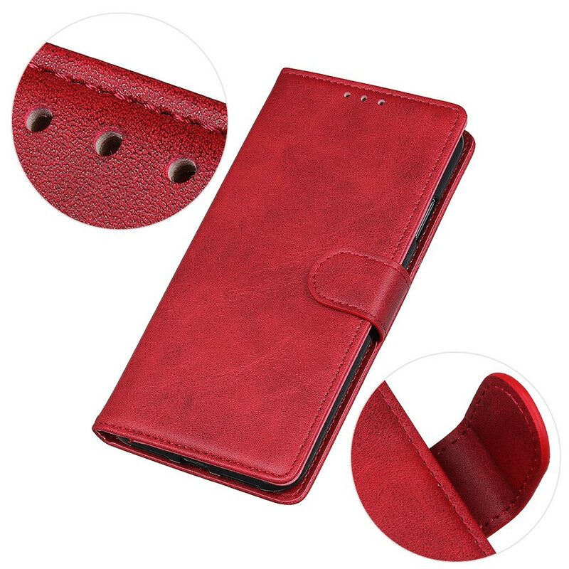 Flip Case voor Xiaomi Mi 10T / 10T Pro Retro Mat Leereffect