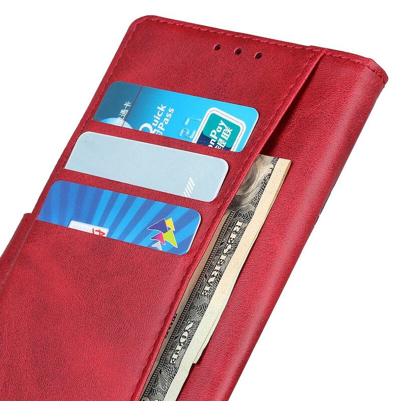 Flip Case voor Xiaomi Mi 10T / 10T Pro Retro Mat Leereffect