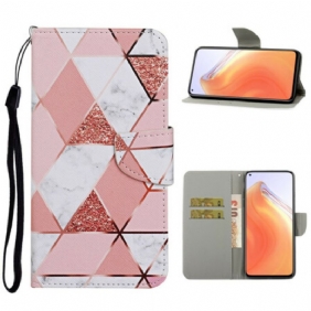 Flip Case voor Xiaomi Mi 10T / 10T Pro Roze Afbeelding