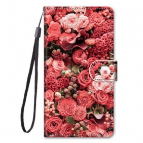 Folio-hoesje voor Xiaomi Mi 10T / 10T Pro Bloemen Romantiek