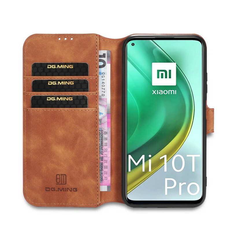 Folio-hoesje voor Xiaomi Mi 10T / 10T Pro Dg.ming Retro